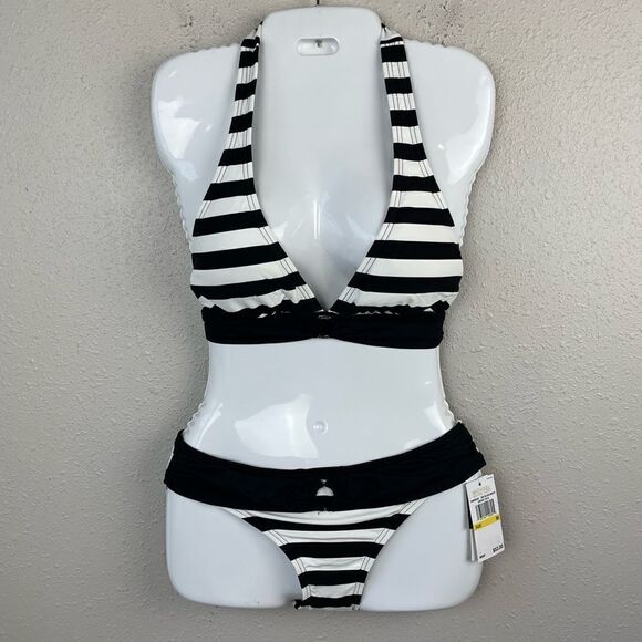 NWT MICHAEL Michael Kors Two-Piece Swim Suit Sizes M and XL - Picture 1 of 6